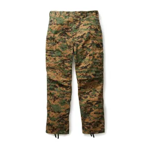 No-Comply Cargo Skate Pants - Digi Woodland Camo