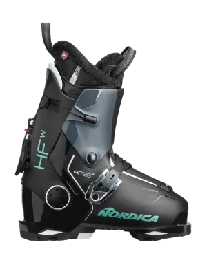 Nordica HF 85 GW Womens Ski Boots - Black/Anthracite/Green