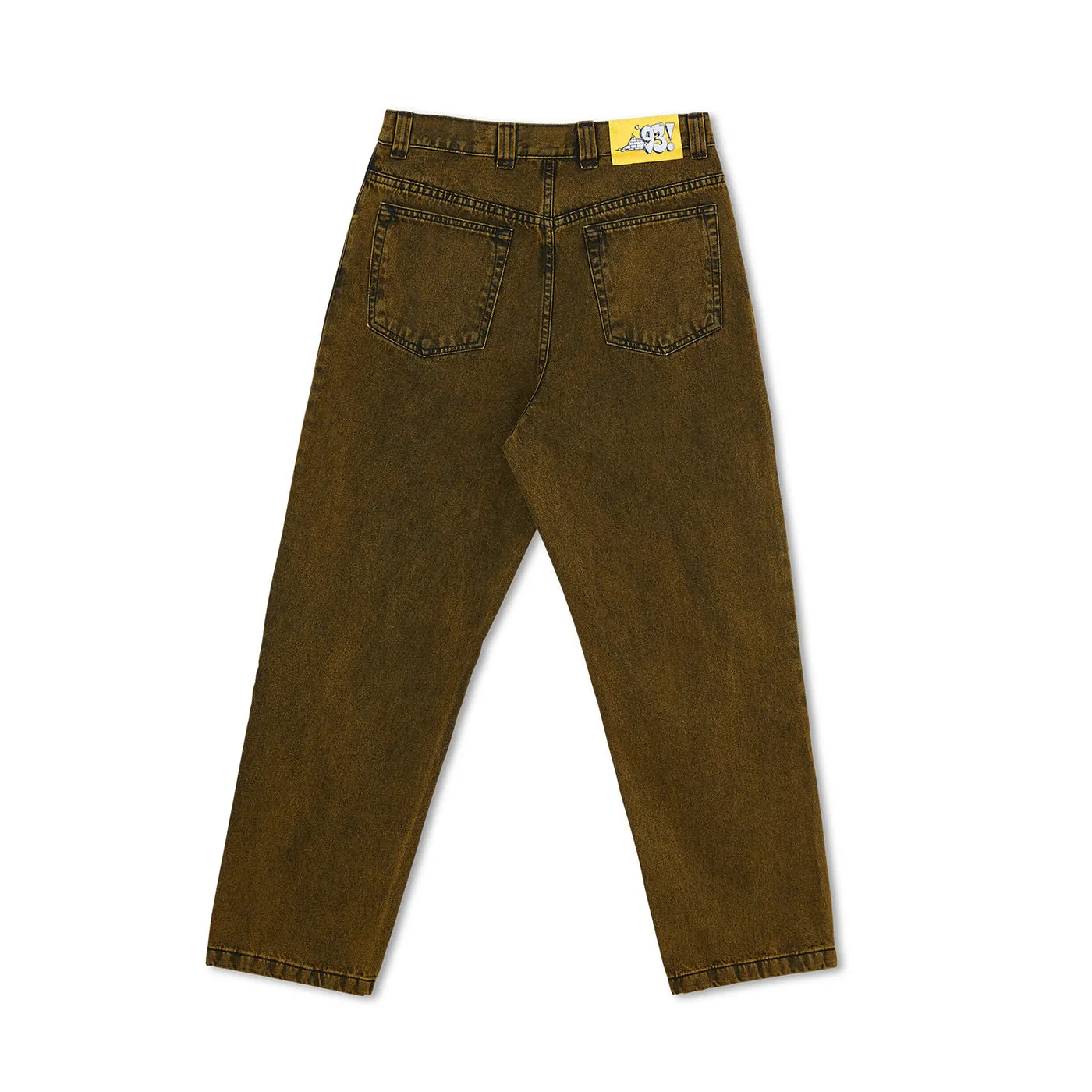 Polar Skate Co 93 Jeans - Yellow Black