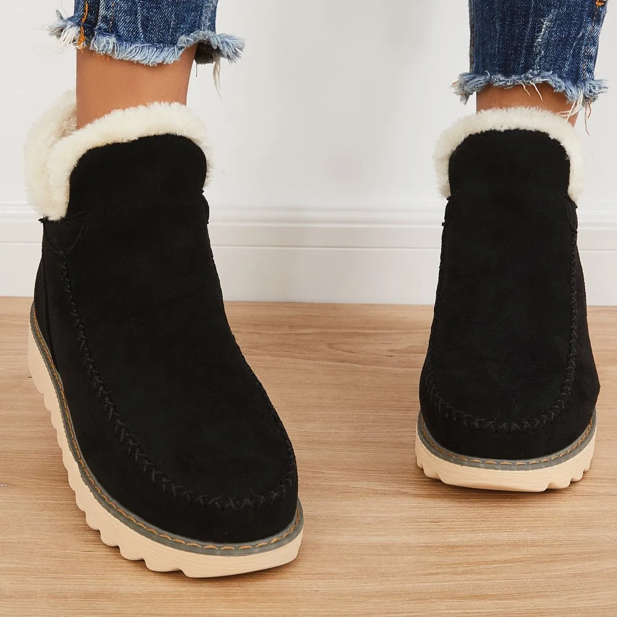 Purpdrank - Classic Non-Slip Ankle Snow Booties