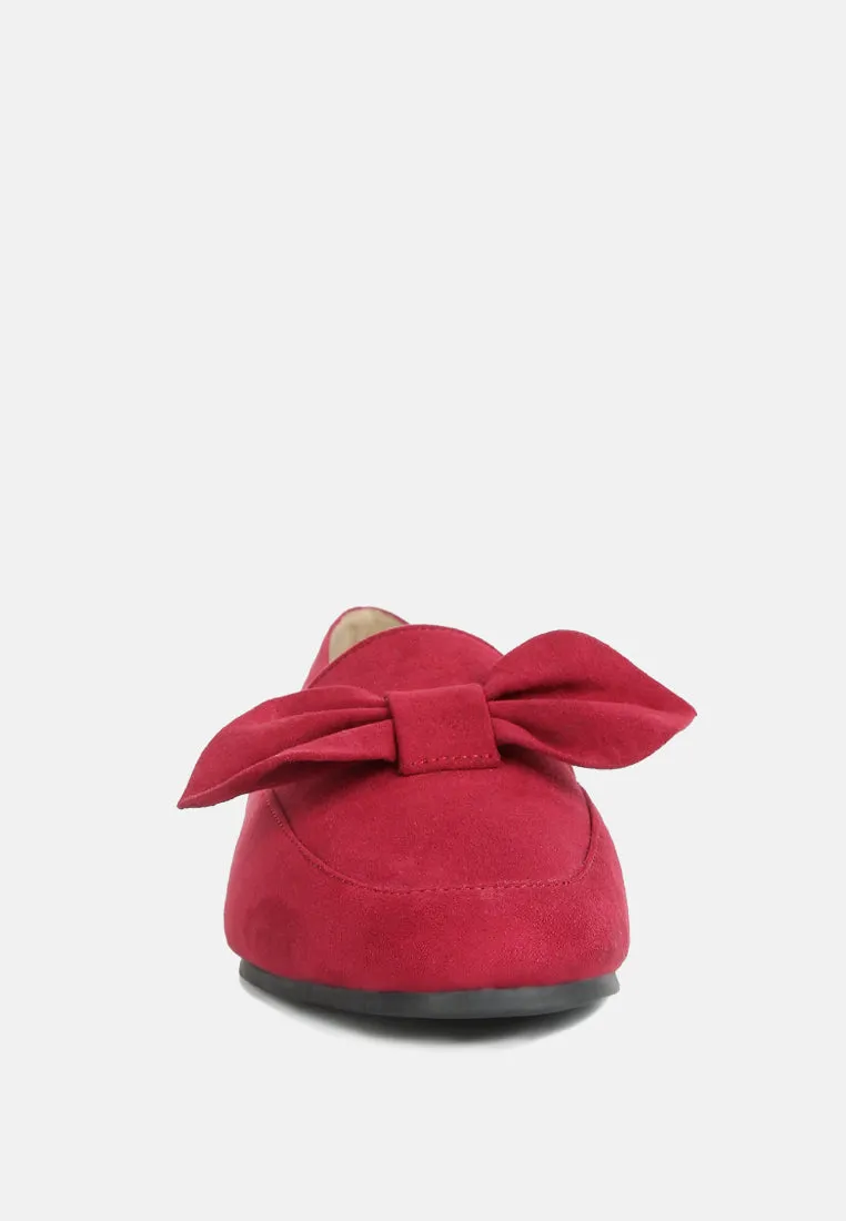 Remee Front Bow Loafers