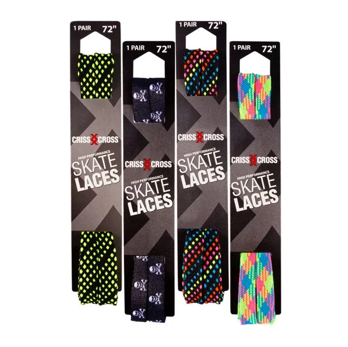 Riedell Criss Cross Skate Laces 72" Medium (183cm)