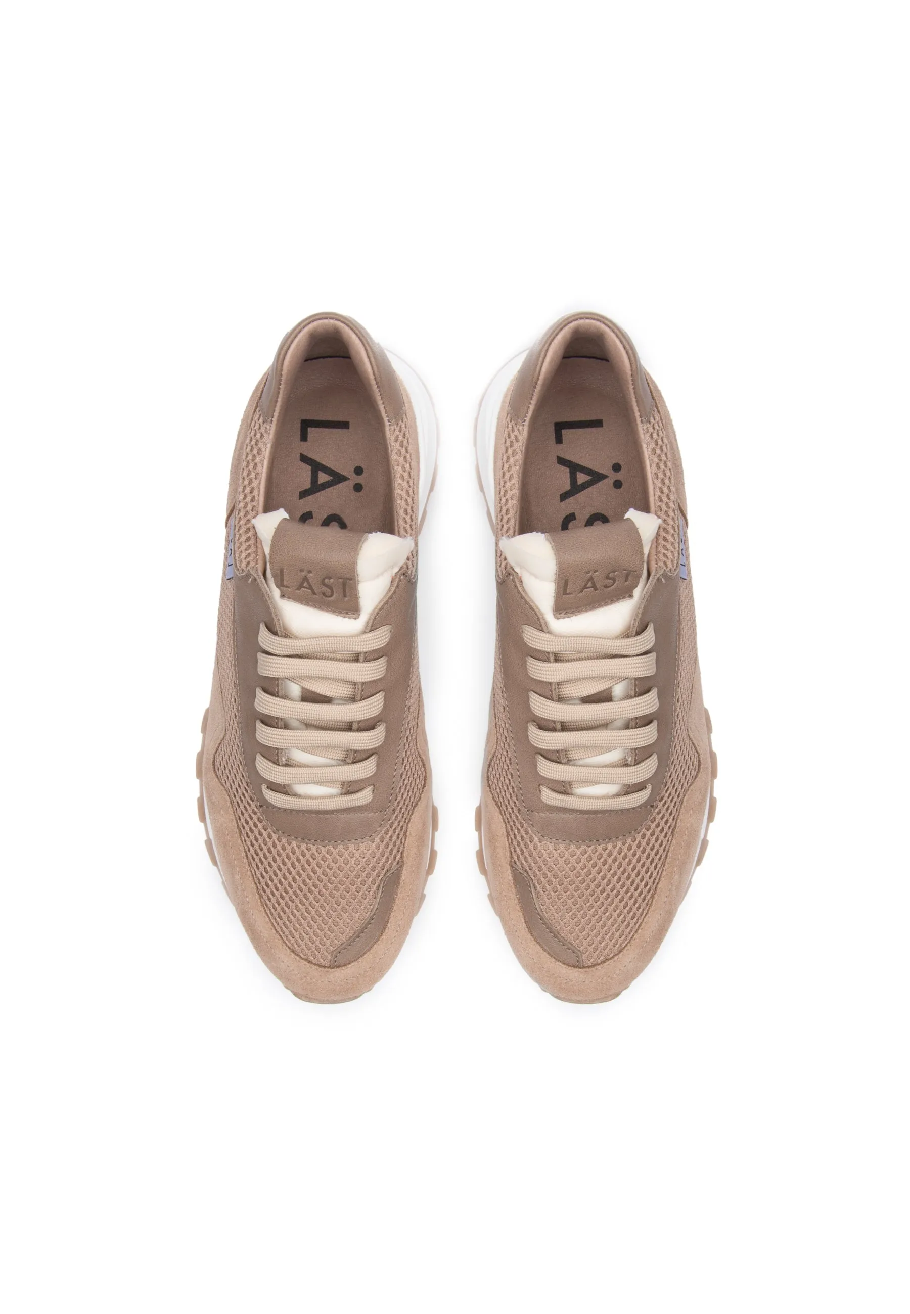 Rosie Taupe Chunky Sneakers