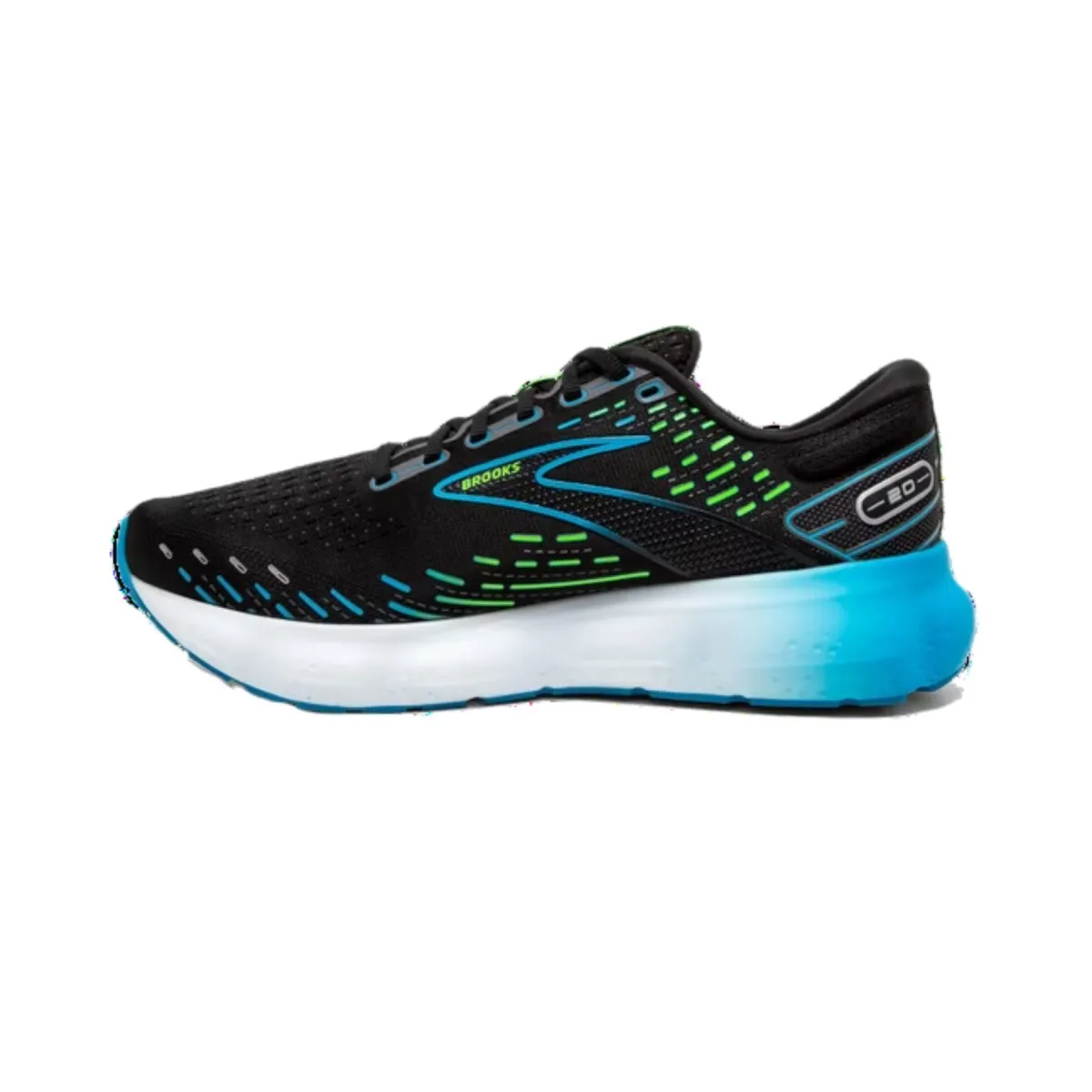 Shoes Brooks Glycerin 20 Black Blue Green