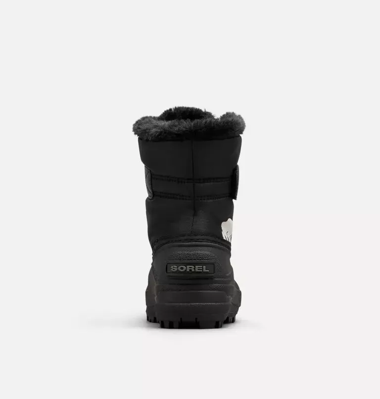 Sorel Black/Charcoal Toddler Snow Commander Boot