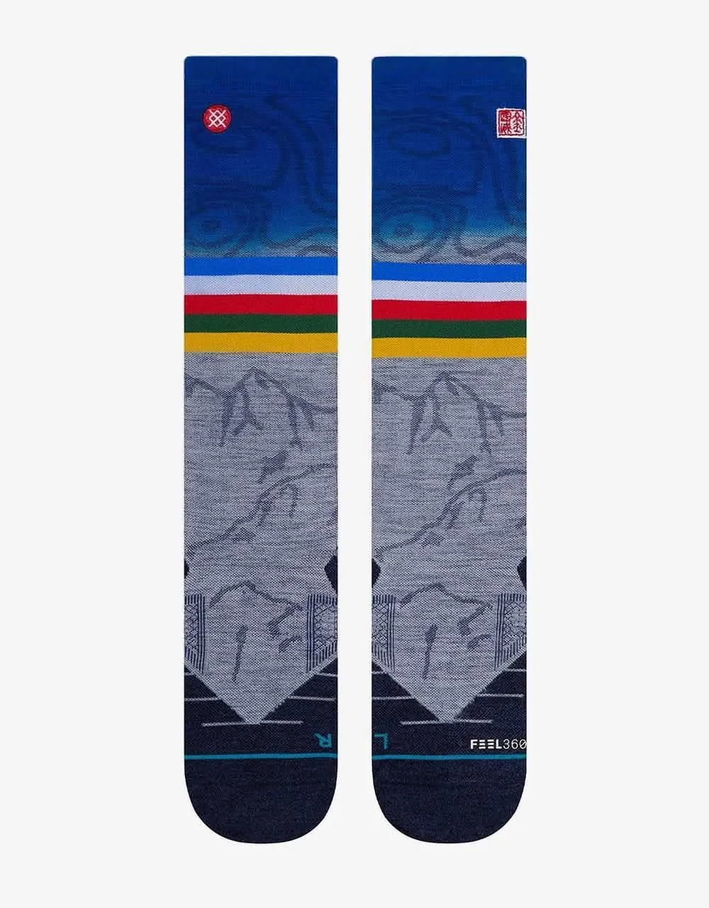 Stance JC 2 FEEL360® w/INFIKNIT® Snowboard Socks - Grey