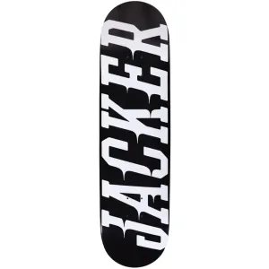 Team Logo Black 8.0" Skateboard Deck