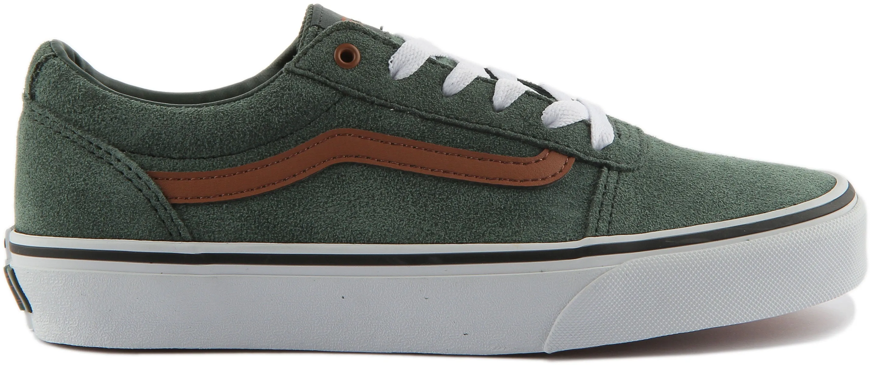 Vans Ward In Green Brown For Youth