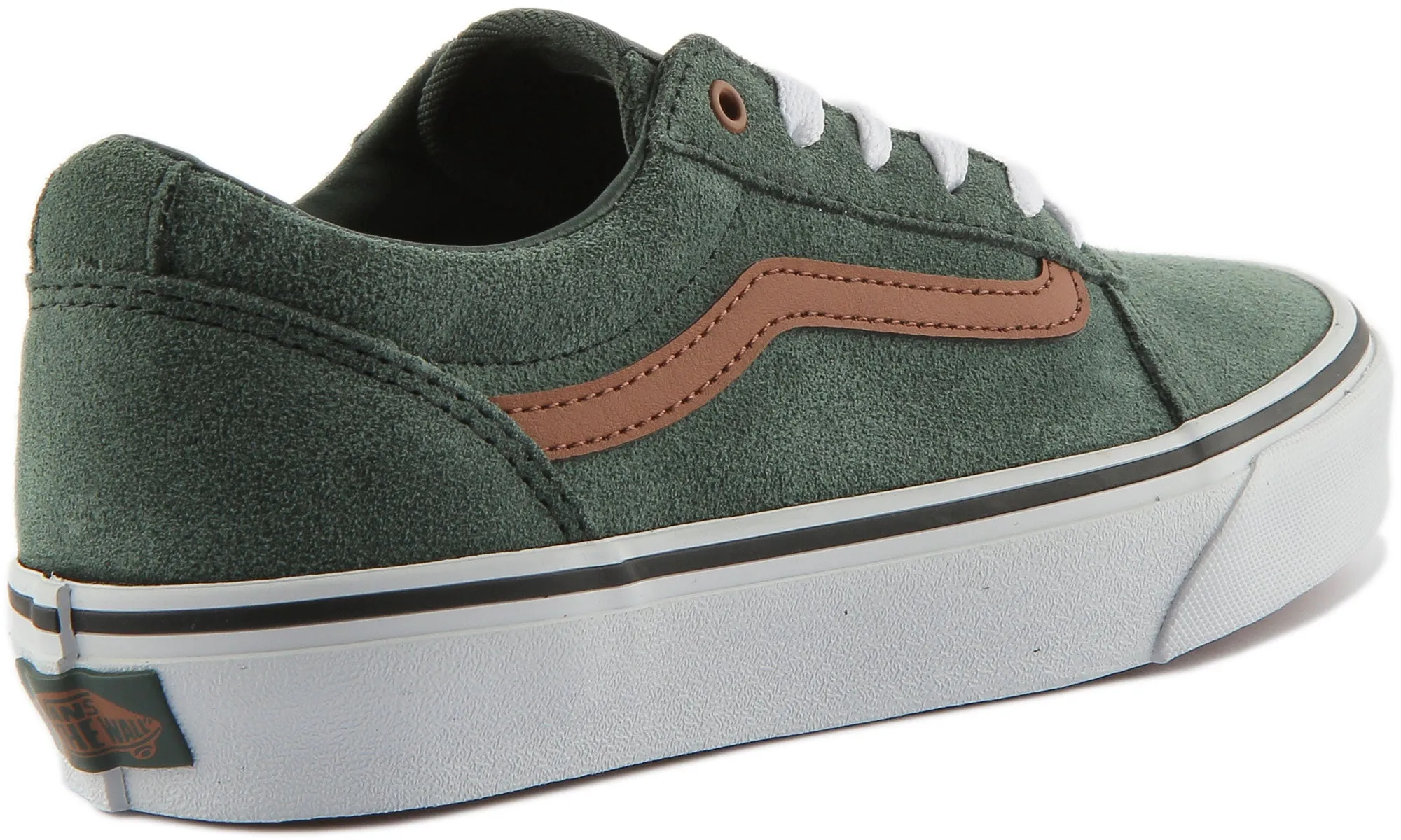 Vans Ward In Green Brown For Youth