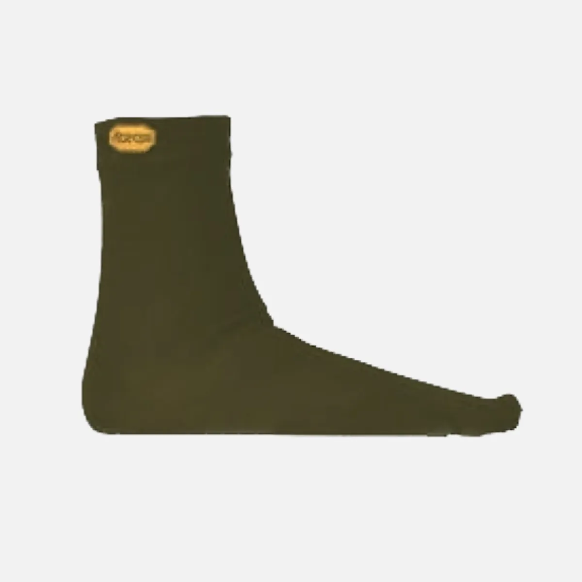 Vibram Five-Finger Wool-Blend Crew Socks (Militrary Green)