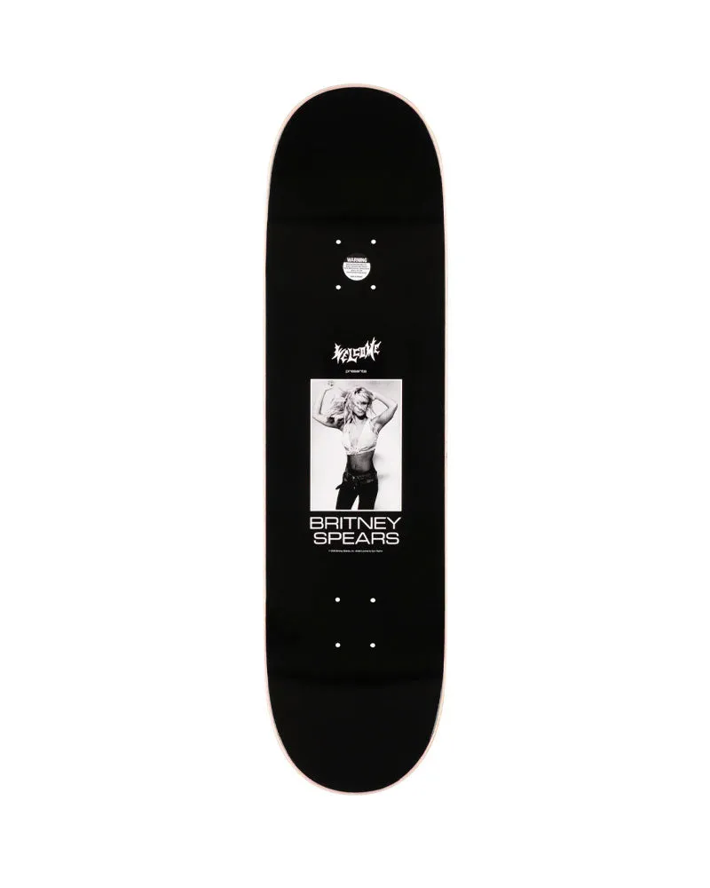 Welcome X Britney Spears Snake Black/Pink Foil Deck 8.5"