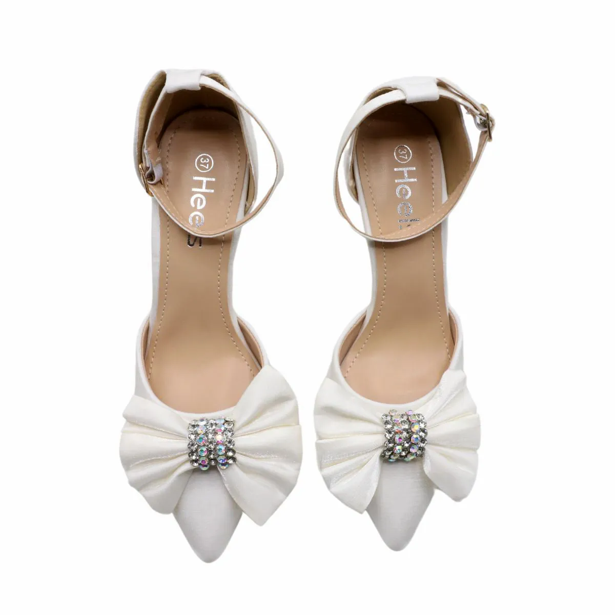 White Formal Court Shoes L00850017