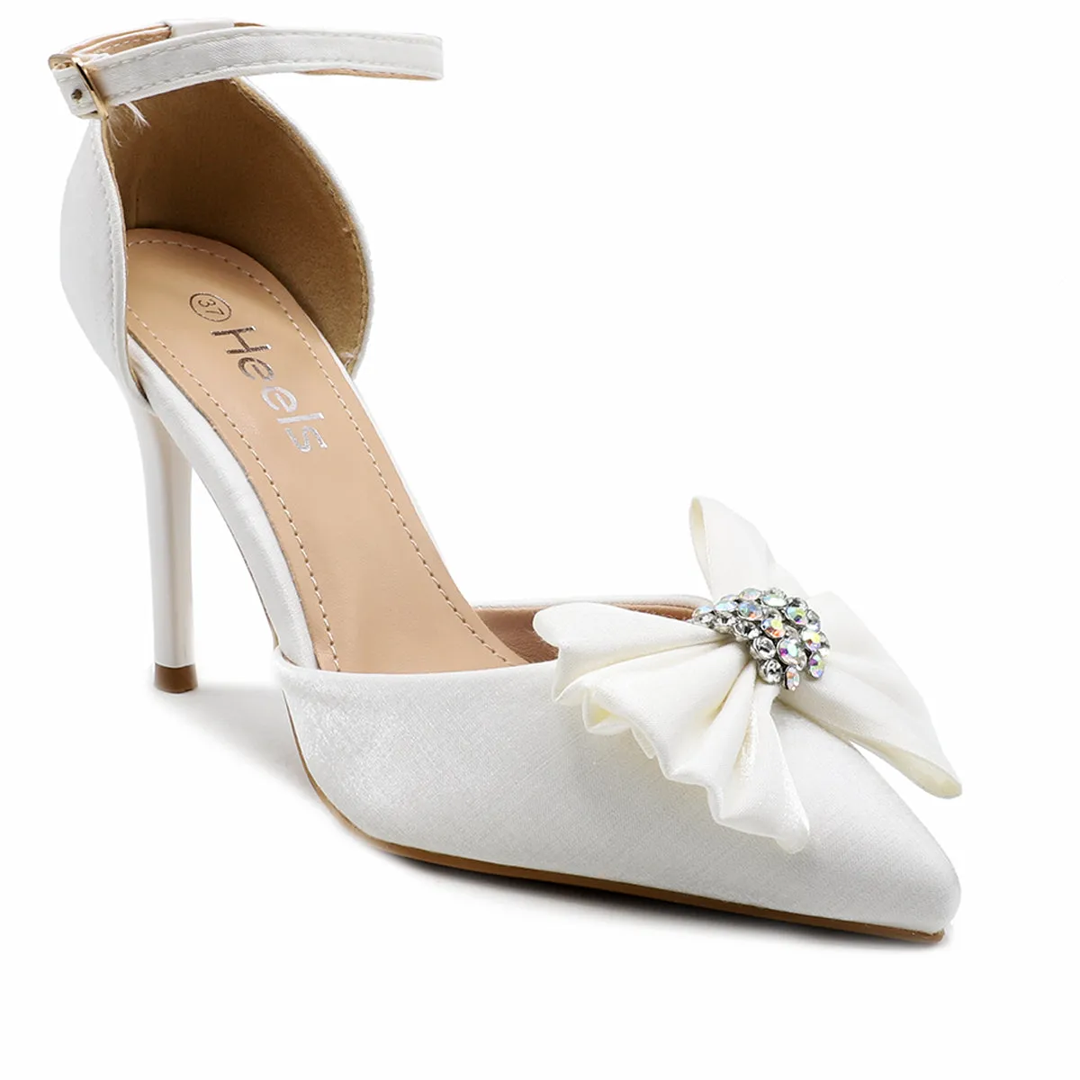 White Formal Court Shoes L00850017