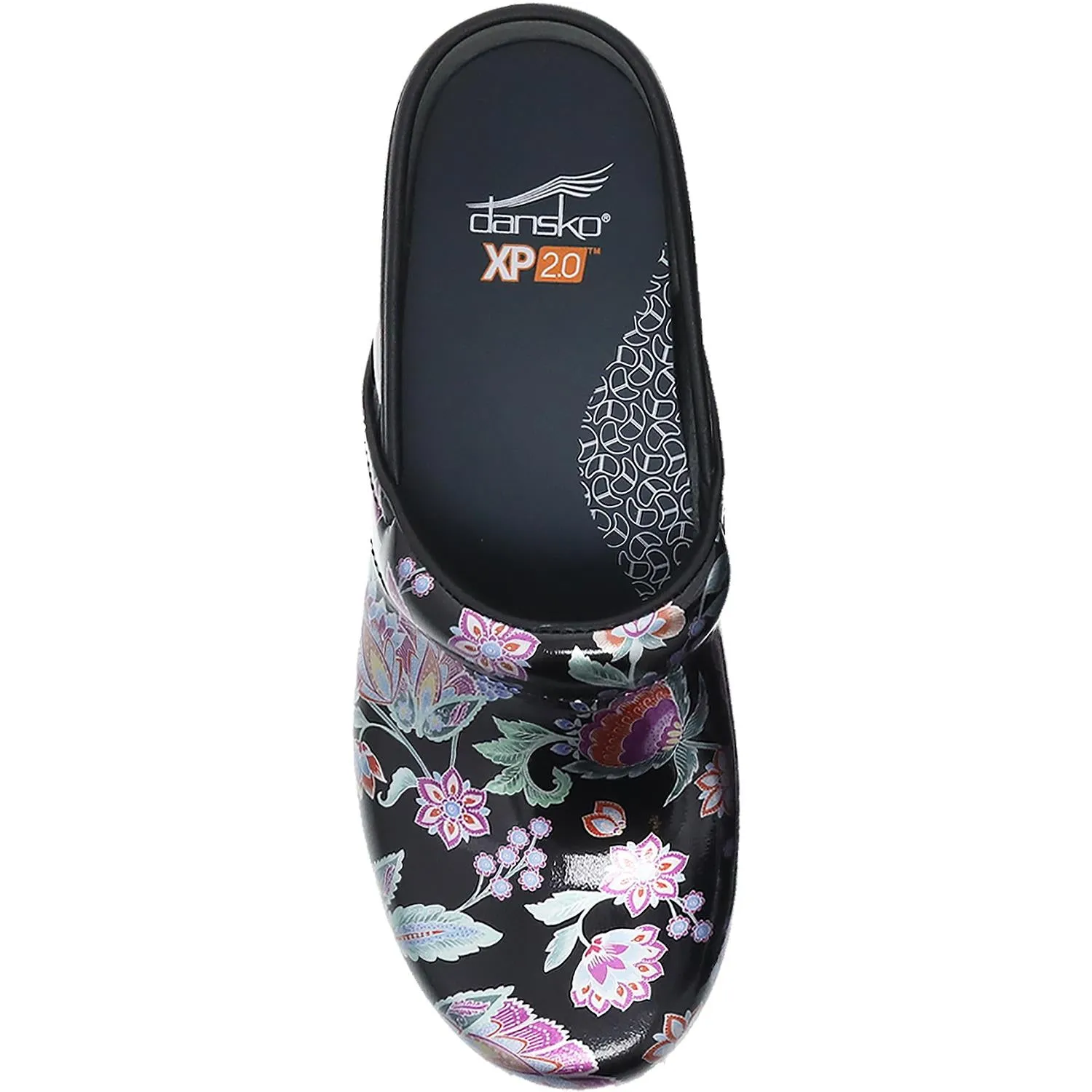 Women's Dansko XP 2.0 Paisley Floral Patent