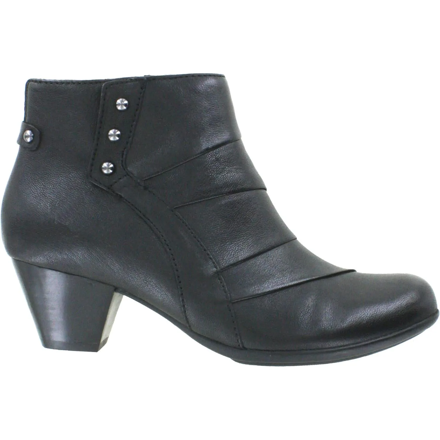 Women's Earth Hope Black Leather