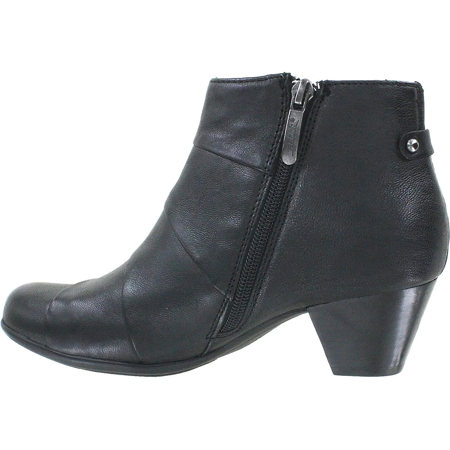 Women's Earth Hope Black Leather