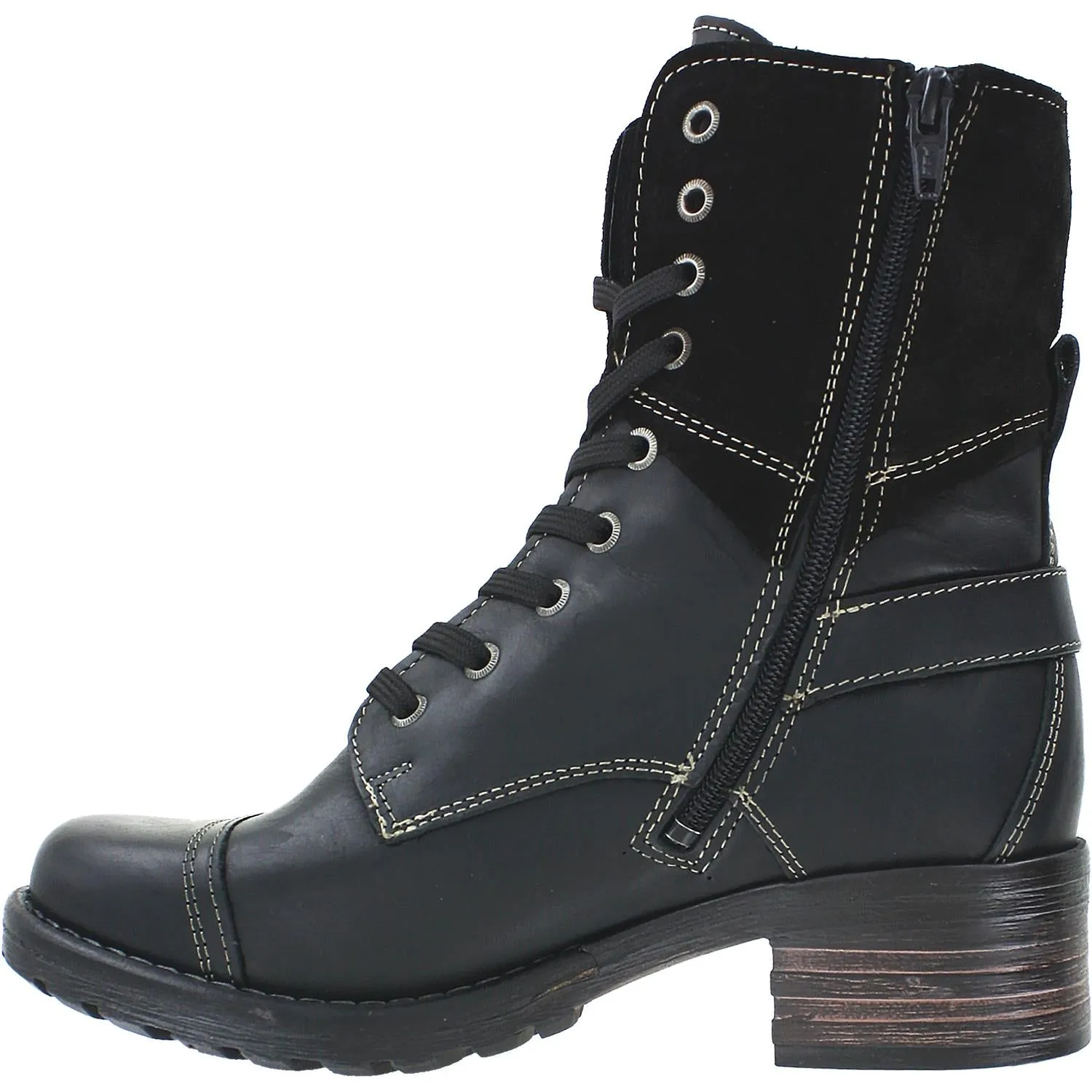 Women's Taos Crave Black Leather